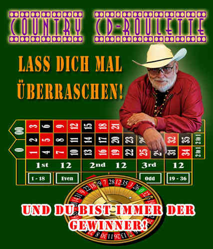 "Country-Roulette" CD`s Country International Bitte Beschreibung lesen!